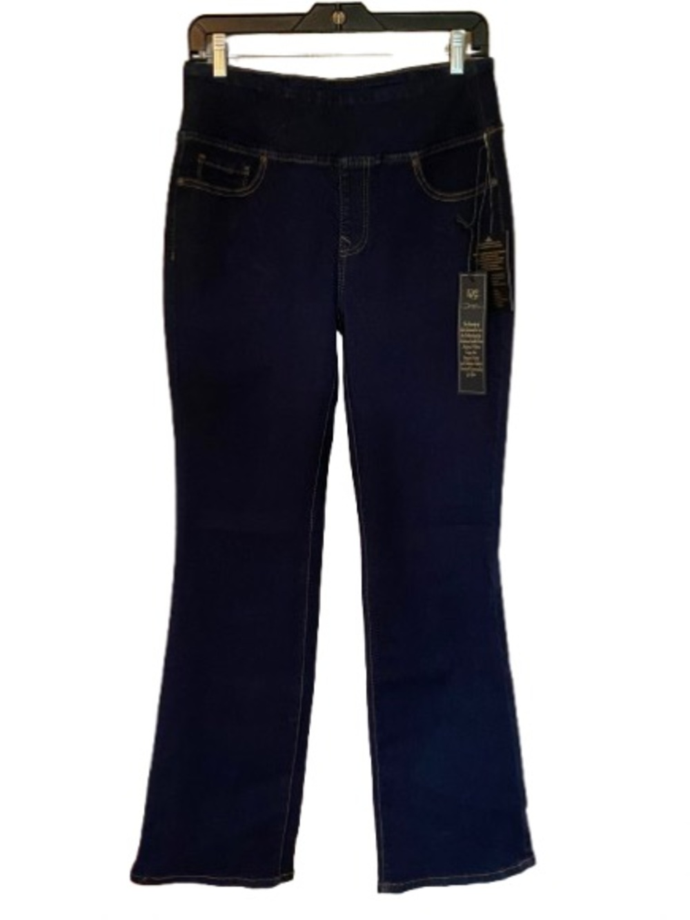 DG2 by Diane Gilman Dark Blue Boot Cut Jeans - Size M